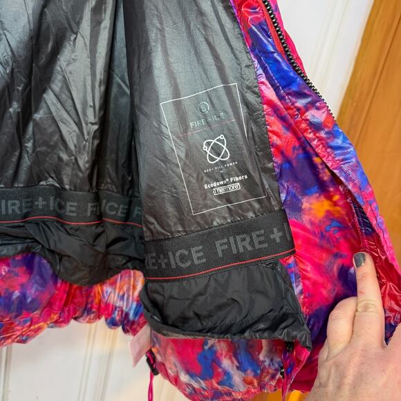 Bogner Fire and Ice Ranja women's size medium down pink puffer - Picture 5 of 8
